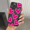 Luxury Black Love Heart Silicone Case For Xiaomi 6