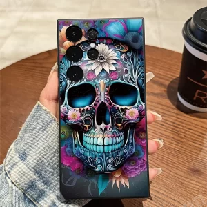 Halloween Skull Pumpkin Ghost Phone Case for Samsung 1