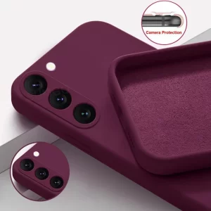 New Luxury Liquid Silicone Shockproof Soft Cover for Samsung 1