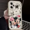 Disney Mickey Minnie Mouse Silicone Phone Case For Xiaomi 6