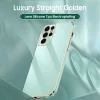 Luxury Plating Square Phone Case for Samsung 2