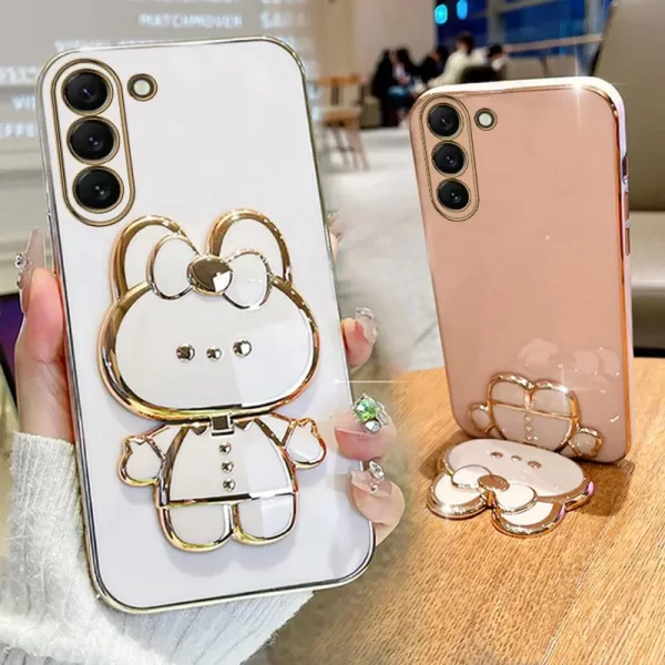 Mirror Plating Phone Holder Case 1