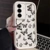 Full Screen Butterfly Silicone Anti-Drop Case for Samsung 6