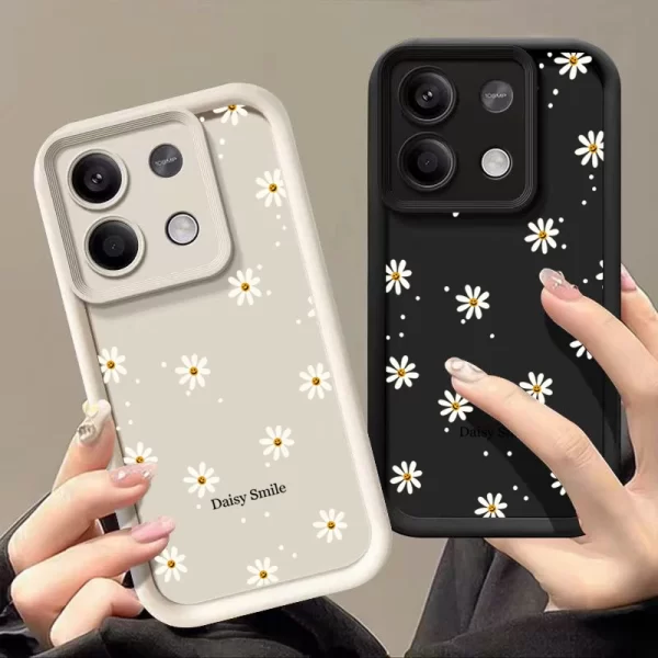 Daisy Flowers Matte Phone Case for Xiaomi 1