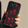 Luxury Cartoon Red Bow Case for Samsung Galaxy A Series 6