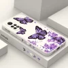 Purple Butterflies Phone Case for Xiaomi 2