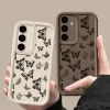 Full Screen Butterfly Silicone Anti-Drop Case for Samsung 2