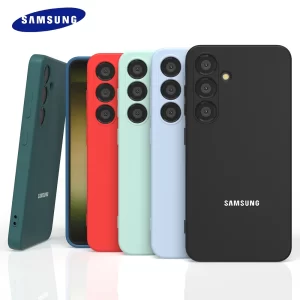 Soft Liquid Silicone Ultra Thin Shockproof Phone Back Cover for Samsung 1