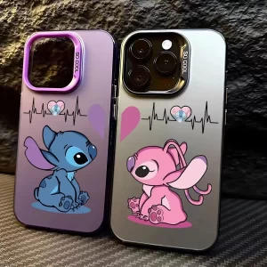 Cool Stitch Angel Couple Disney Phone Case For Xiaomi 1