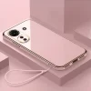 Luxury Square Plating Case for Xiaomi Poco C65 4