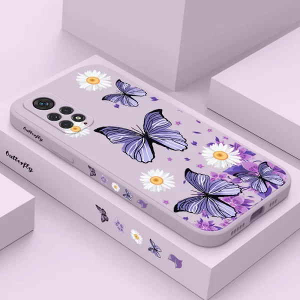 Purple Butterflies Phone Case for Xiaomi 1