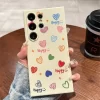 Colorful Love Heart Happy Phone Case for Samsung 3