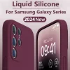 Luxury Liquid Silicone Case for Samsung 2