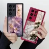 Flower Marble Soft Cover for Samsung 4