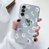 Transparent Cartoon Flower Soft TPU Shockproof Funda 5