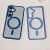 Magnetic Transparent Phone Case for Samsung 5