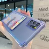 Card Holder Bag Transparent Case for Samsung 4