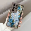 Flower Marble Soft Cover for Samsung 2