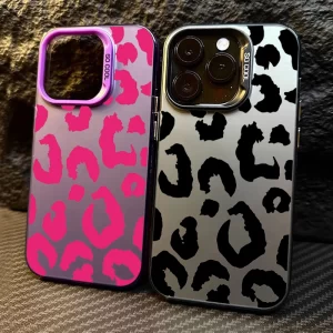 Leopard Print Electroplate Case For Xiaomi 1