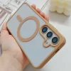 Magnetic Transparent Phone Case for Samsung 3