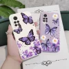 Purple Butterflies Phone Case for Xiaomi 4