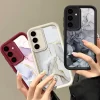 Marble Pattern Soft Silicone TPU Cover for Samsung 3