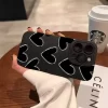 Luxury Black Love Heart Silicone Case For Xiaomi 2