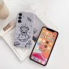 Transparent Cartoon Flower Soft TPU Shockproof Funda 3