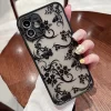 Contrast Frame Floral & Butterfly Case For Xiaomi 5