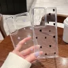 Clear Silicone Love Heart Case for Samsung 4