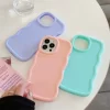 Wave Side Liquid Silicone Phone Case for Xiaomi 4