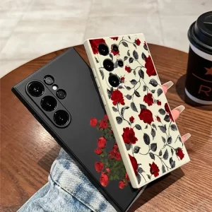 New Retro Fashion Rose Case for Samsung 1