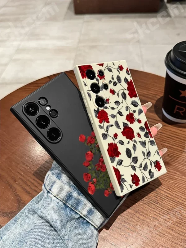 New Retro Fashion Rose Case for Samsung 1