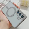 Magnetic Transparent Phone Case for Samsung 4