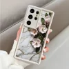 Flower Marble Soft Cover for Samsung 5