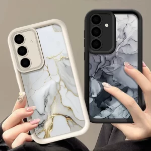 Marble Pattern Soft Silicone TPU Cover for Samsung 1