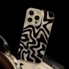 Laser Wave Pattern Case for Redmi Note 13C 12C 14C 4G 5