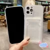 Transparent Card Wallet Case For Xiaomi 5