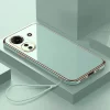 Luxury Square Plating Case for Xiaomi Poco C65 3