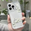 Silicon Flower Transparent Fundas For Xiaomi 4