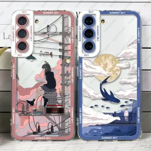 Summer Sky Soft Cover for Samsung 1