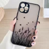 Contrast Frame Floral & Butterfly Case For Xiaomi 2