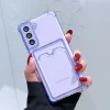 Shockproof Airbag Card Bag Wallet Clear Phone Case for Samsung 3