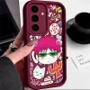 2025 Silica Cute Kitty Boy Phone Case for Samsung 3