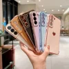 Luxury Plating Love Heart Side Pattern Case 2