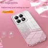 Gradient Color Glitter Soft Silicone Case For Xiaomi 4