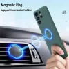 Magnetic Holder Ring Liquid Silicone Case for Samsung 2