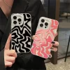 Laser Wave Pattern Case for Redmi Note 13C 12C 14C 4G 6