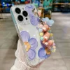 Flower Clear Silicone Case for Xiaomi Redmi Note 14 2