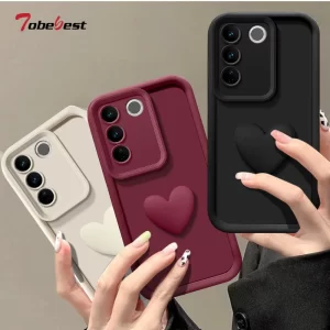 Love Heart Silicone Camera Lens Protective Case 1